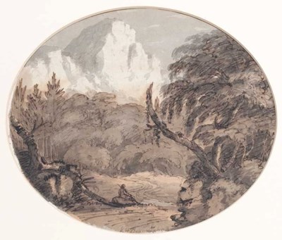 Lot 1253 - Sir George Howland Beaumont (1753-1827) Seated...