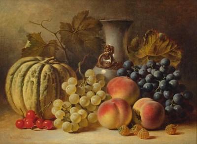 Lot 1070 - William Duffield (1816-1863) A still life of...