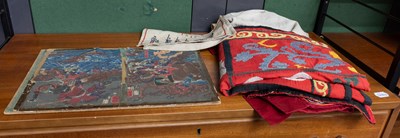 Lot 1160 - Middle Eastern Textiles and Remnants...
