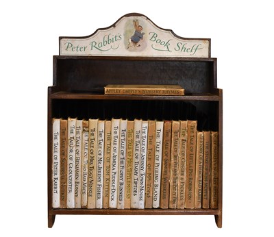 Lot 2031 - Potter (Beatrix). Peter Rabbit's Book Shelf....
