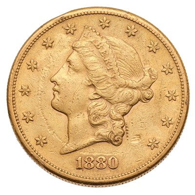 Lot 372 - USA, Twenty Dollars 1880S, San Francisco mint,...