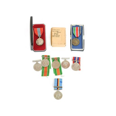 Lot 74 - An Imperial Service Medal, awarded to ALBERT...