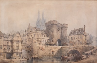 Lot 1277 - Neil Stuart Crichton (19th Century) La Porte...