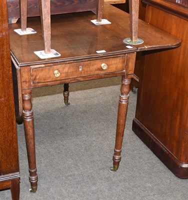 Lot 1408 - A Regency Mahogany Pembroke Table, 104cm by...