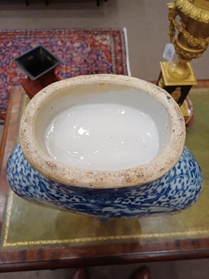 Lot 18 - A Chinese Porcelain Moon Flask, 19th century,...