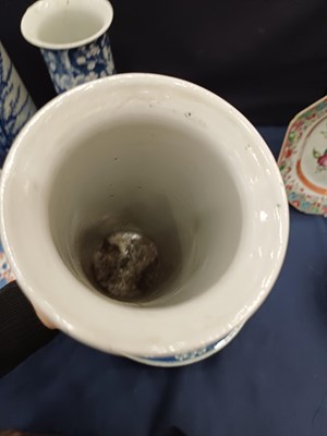 Lot 19 - A Chinese Porcelain Sleeve Vase, Kangxi reign...