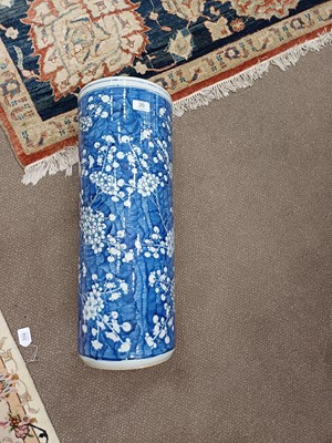 Lot 20 - A Chinese Porcelain Stick Stand, late...