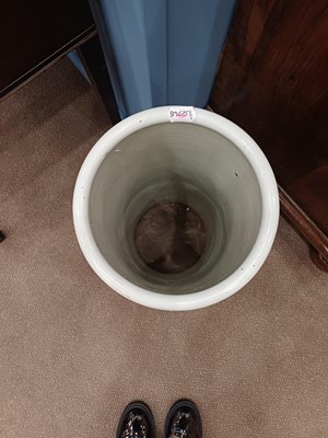 Lot 20 - A Chinese Porcelain Stick Stand, late...