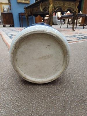 Lot 20 - A Chinese Porcelain Stick Stand, late...