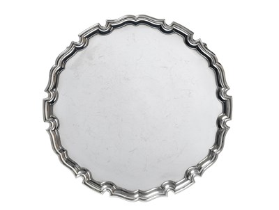 Lot A George VI Silver Salver