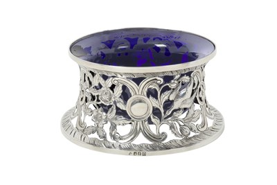 Lot An Edward VII Irish Silver Dish-Ring