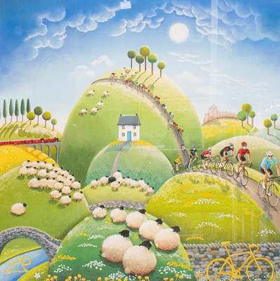 Lot 1143 - After Lucy Pittaway (Contemporary) "Hills,...