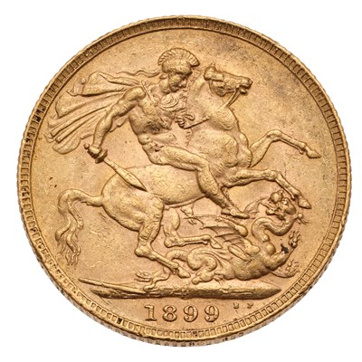Lot 168 - Victoria, Sovereign 1899P, Perth Mint, (Marsh...