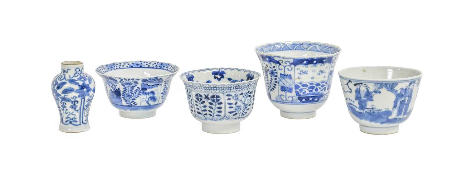 Lot 4 - A Chinese Porcelain Tea Bowl, Kangxi reign...