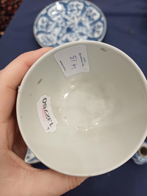 Lot 4 - A Chinese Porcelain Tea Bowl, Kangxi reign...
