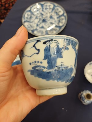 Lot 4 - A Chinese Porcelain Tea Bowl, Kangxi reign...