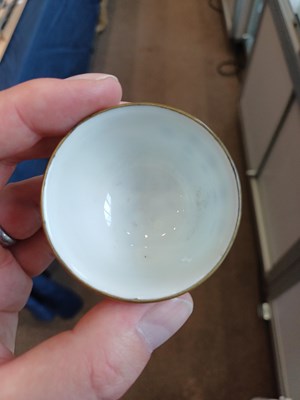 Lot 5 - A Chinese Porcelain Wine Cup, 18th century,...