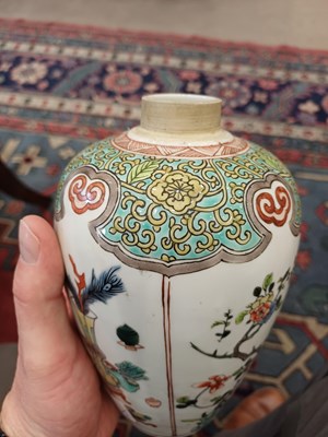 Lot 28 - A Pair of Samson of Paris Porcelain Jars and...