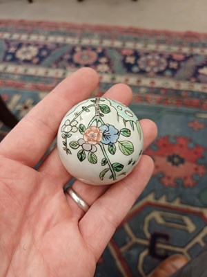 Lot 28 - A Pair of Samson of Paris Porcelain Jars and...