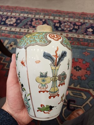 Lot 28 - A Pair of Samson of Paris Porcelain Jars and...