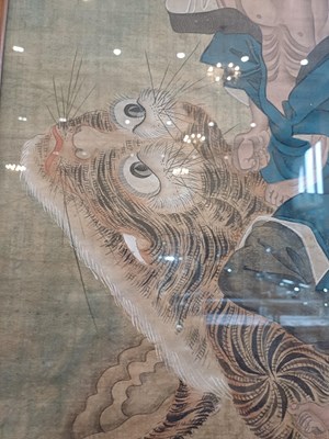 Lot 85 - Chinese School (19th century) Study of lohan...