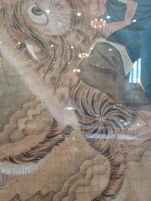Lot 85 - Chinese School (19th century) Study of lohan...