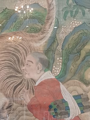 Lot 85 - Chinese School (19th century) Study of lohan...