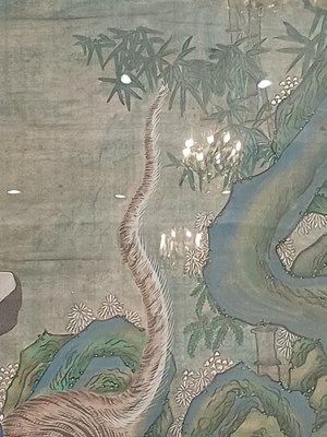 Lot 85 - Chinese School (19th century) Study of lohan...