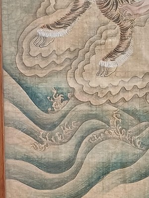 Lot 85 - Chinese School (19th century) Study of lohan...