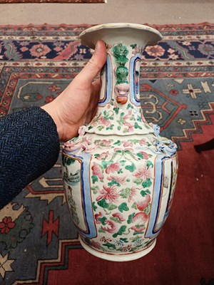 Lot 41 - A Cantonese Porcelain Vase, mid-19th century,...