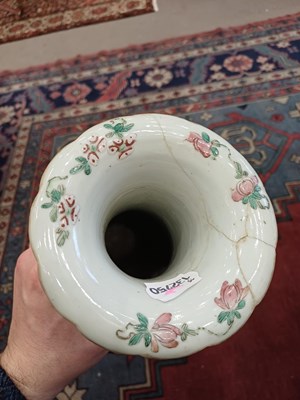 Lot 41 - A Cantonese Porcelain Vase, mid-19th century,...