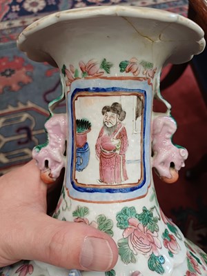 Lot 41 - A Cantonese Porcelain Vase, mid-19th century,...