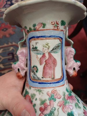 Lot 41 - A Cantonese Porcelain Vase, mid-19th century,...