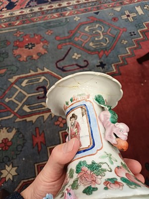 Lot 41 - A Cantonese Porcelain Vase, mid-19th century,...