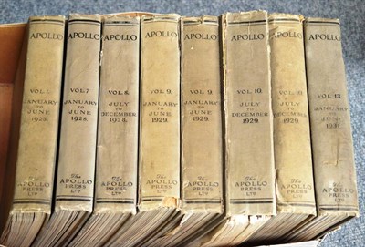 Lot 295 - Apollo Press Ltd. Journal of the Arts - 8 volumes