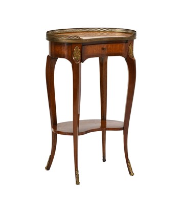 Lot 470 - A Louis XV-Style Kingwood and...