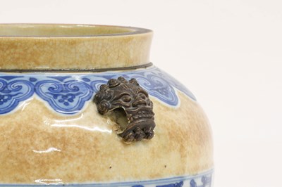 Lot 23 - A Chinese Porcelain Vase, late 19th century,...