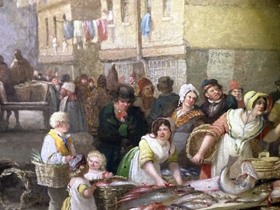 Lot 1075 - Henry Perlee Parker HRSA (1785-1873) "The Old...