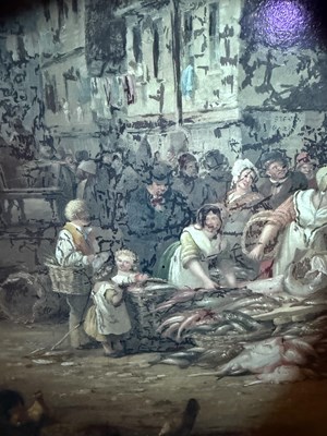 Lot 1075 - Henry Perlee Parker HRSA (1785-1873) "The Old...