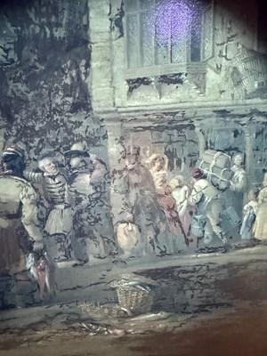 Lot 1075 - Henry Perlee Parker HRSA (1785-1873) "The Old...