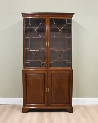 Lot 379 - A George III Mahogany Bookcase, circa 1800,...
