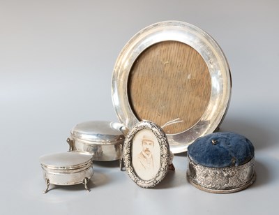 Lot 130 - A Collection of Assorted Silver, including a...