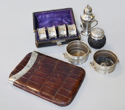 Lot 68 - A Collection of Assorted Silver, including a...