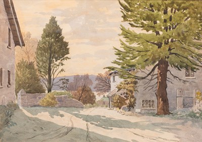 Lot 1232 - N. J. Hepworth (20th Century) "Yew Tree...