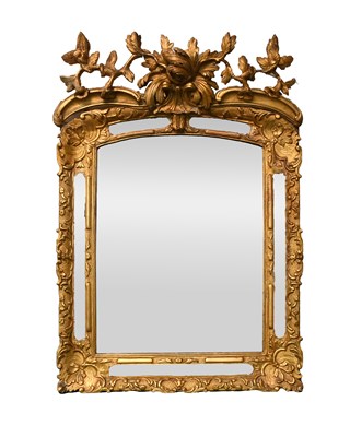Lot 463 - A French Louis XIV-Style Carved Giltwood...