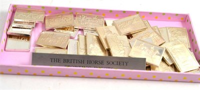 Lot 302 - Thirty-four British Horse Society sporting ingots