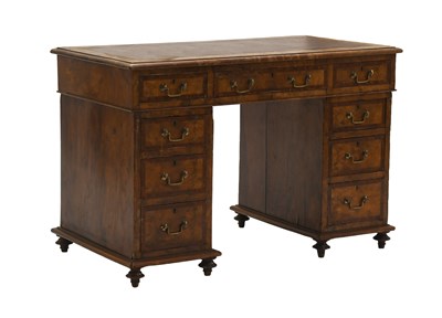 Lot 523 - A Victorian Walnut and Crossbanded...