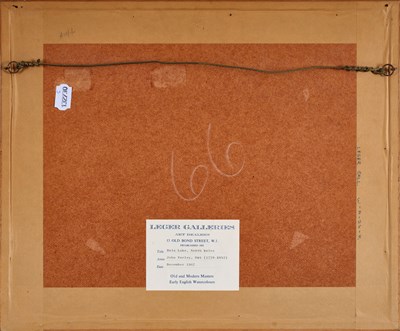 Lot 1019 - John Varley OWS (1778-1842) "Bala Lake, North...