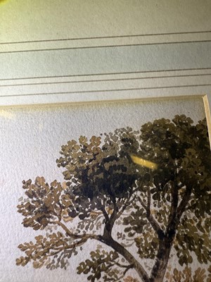 Lot 1019 - John Varley OWS (1778-1842) "Bala Lake, North...