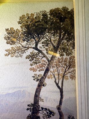 Lot 1019 - John Varley OWS (1778-1842) "Bala Lake, North...